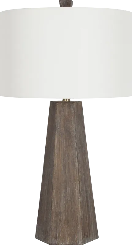 Avenel Hollow Brown Table Lamp