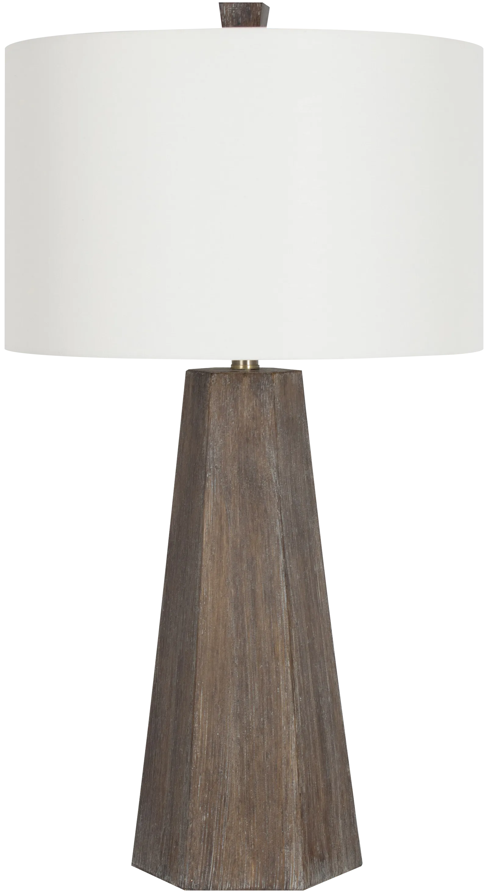 brown table lamp