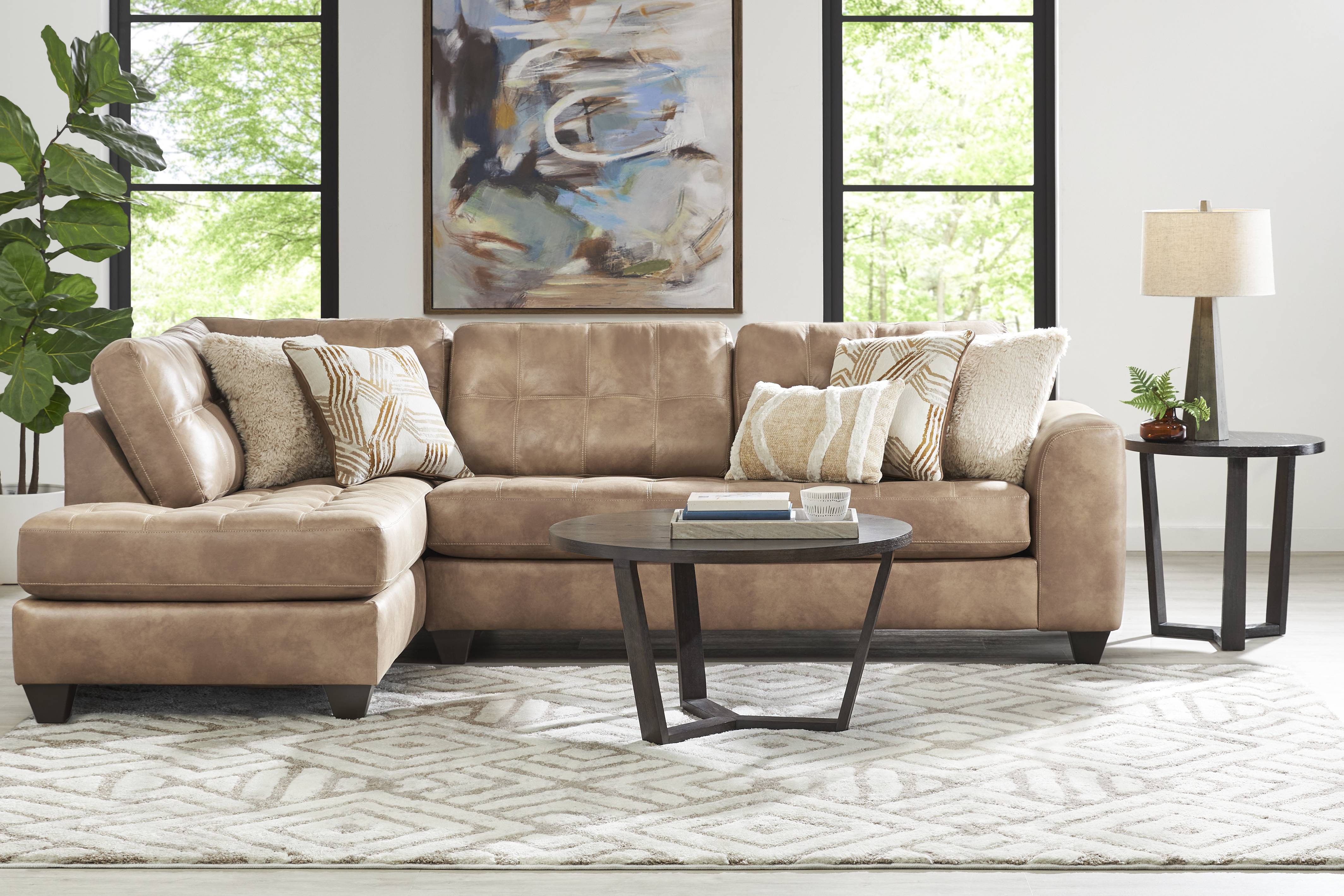 Bellinger Camel 2 Pc Sectional - Thumbnail - Image 2