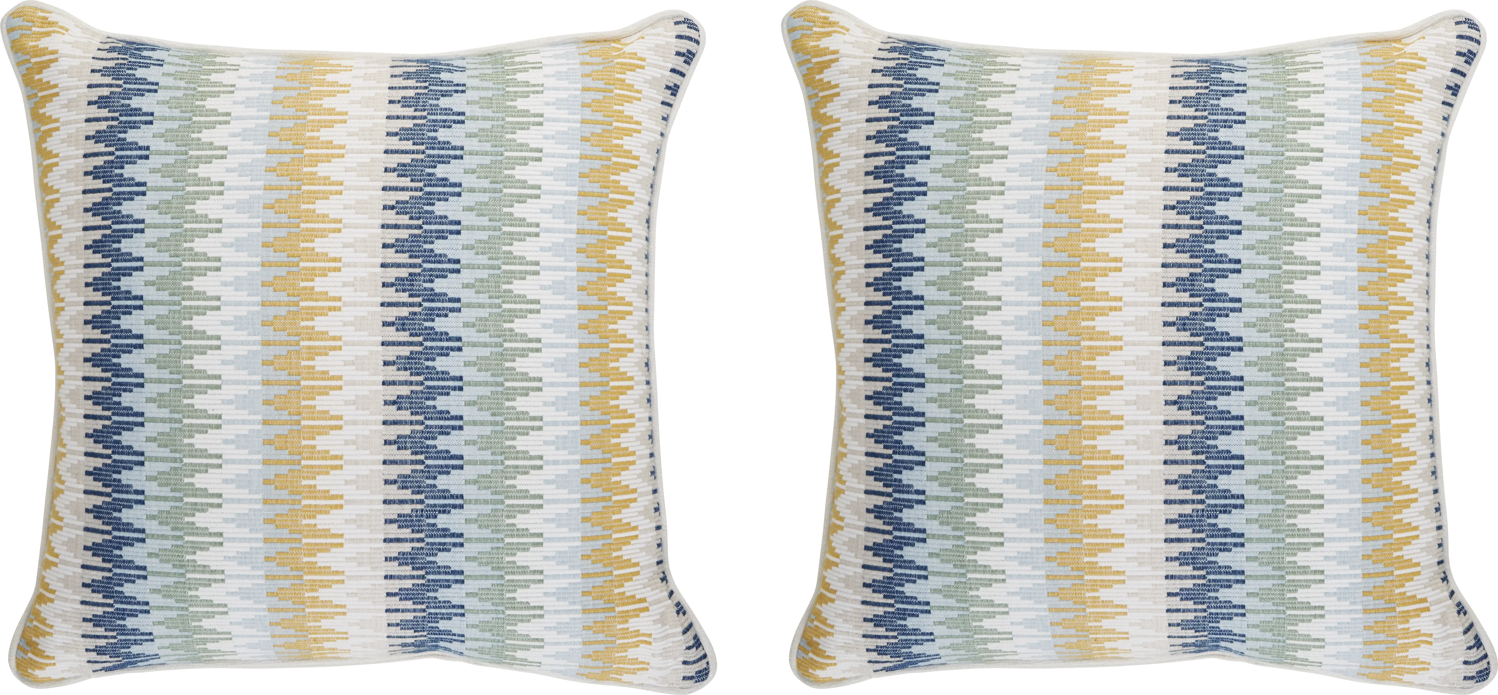 Valley Meadow Sage Indoor/Outdoor Accent Pillow, Set of 2 - Thumbnail - Image 1