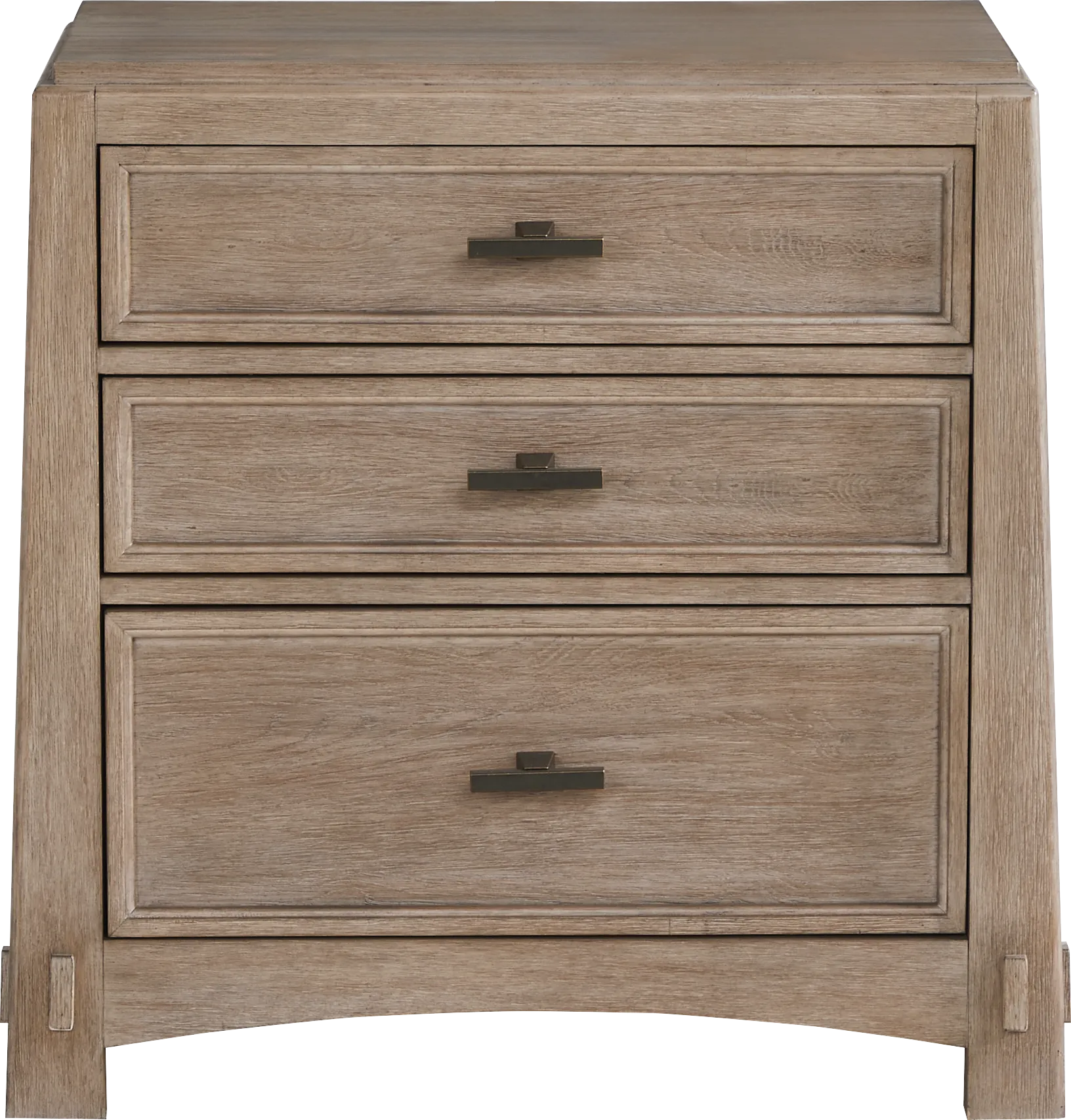 Keaton Taupe Nightstand - Image 1