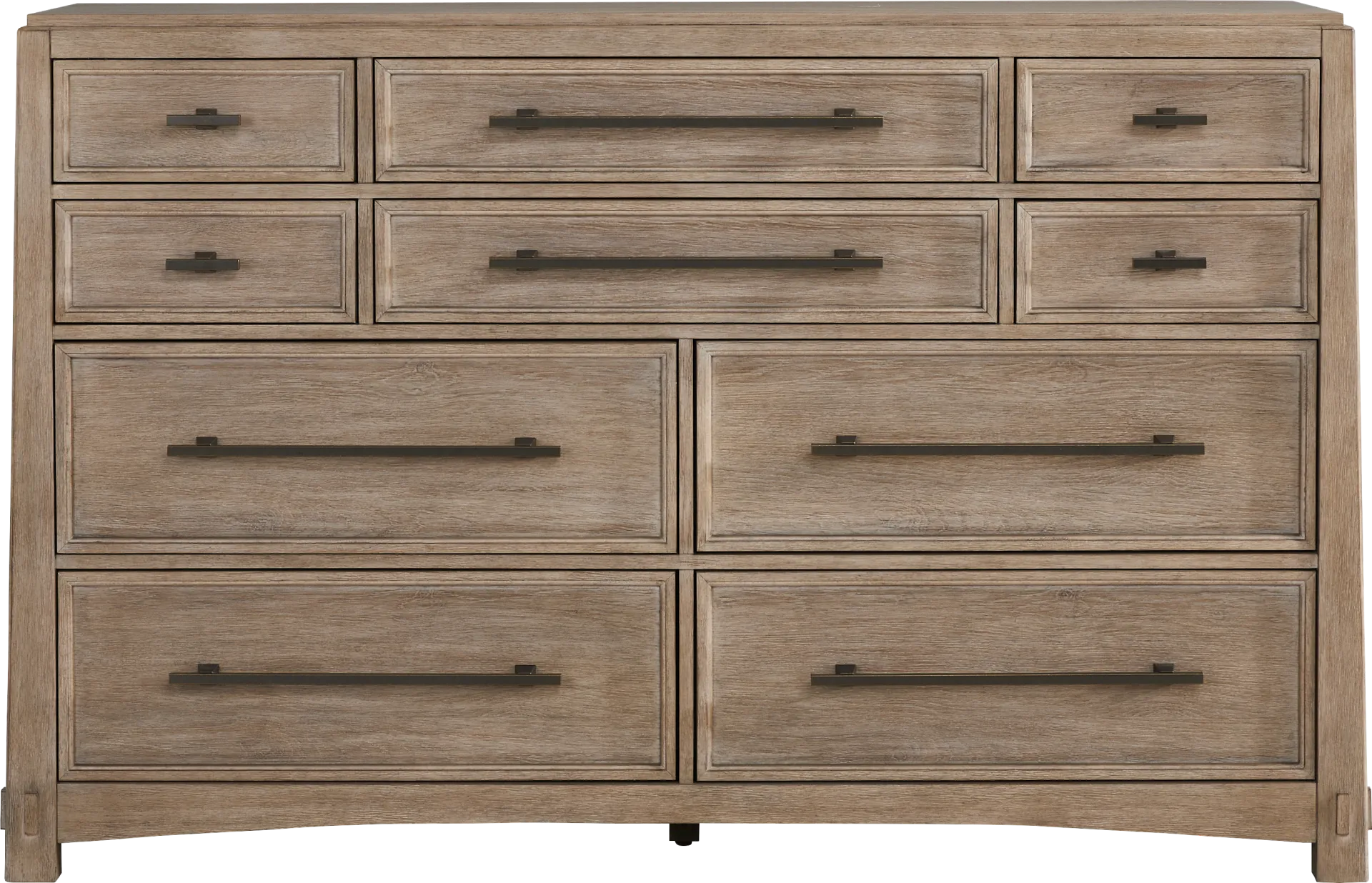 Keaton Taupe 5 Pc King Panel Bedroom - Image 5
