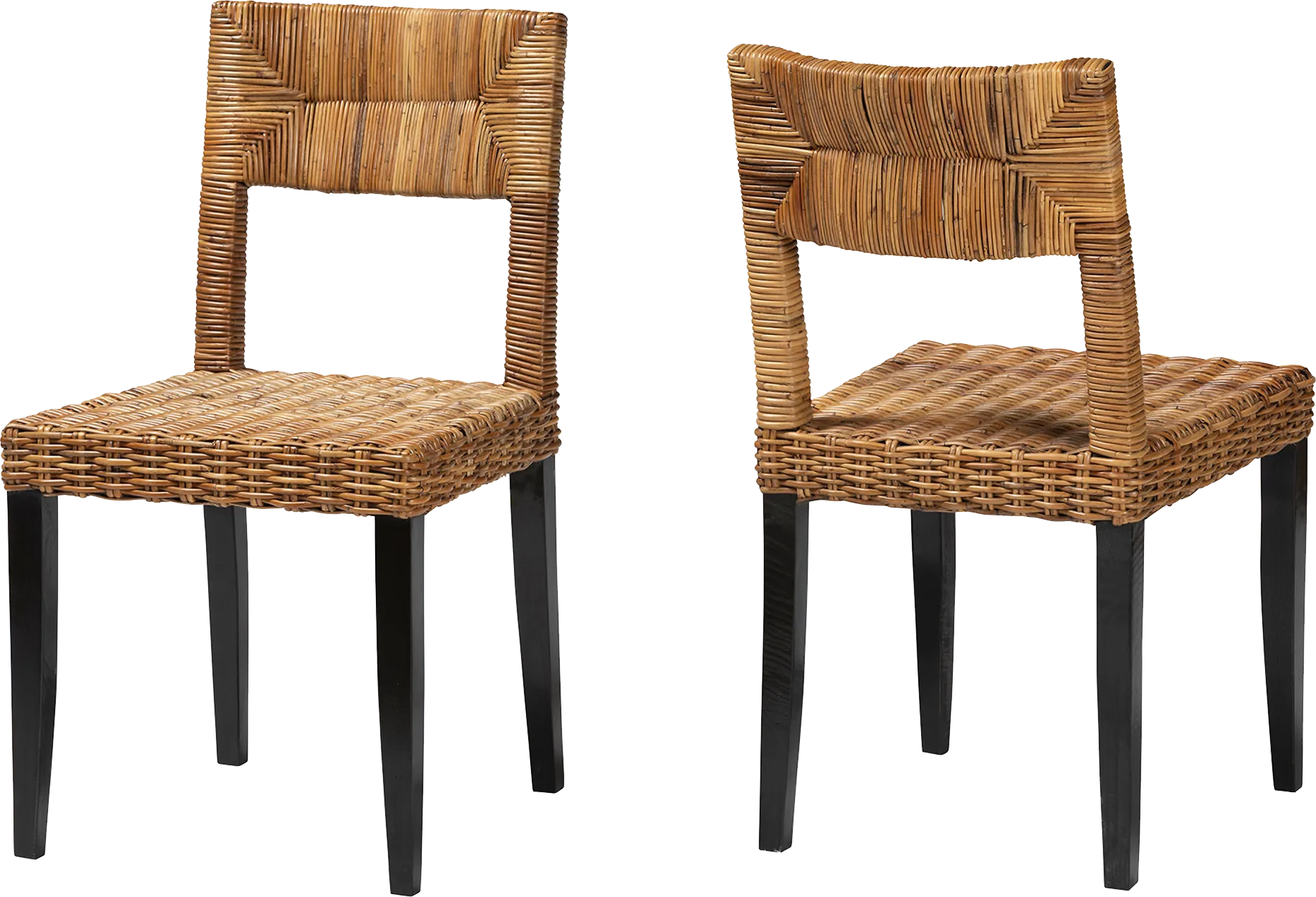 Lilacwood Brown Side Chair, Set of 2 - Thumbnail - Image 1