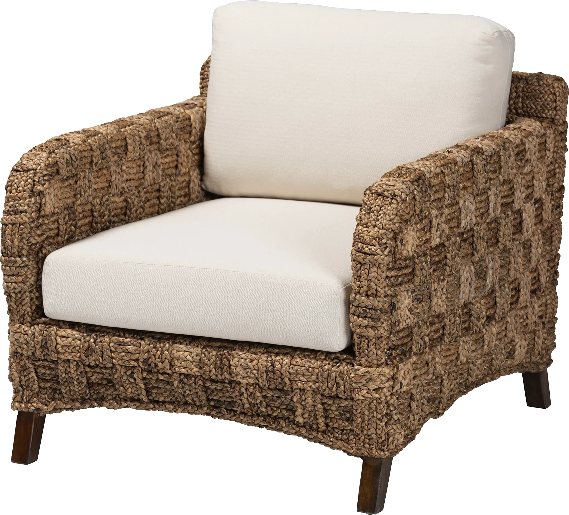 Rochambault Brown Accent Chair - Thumbnail - Image 1