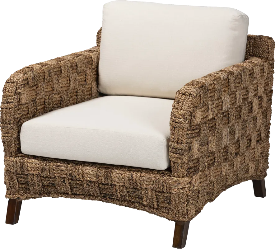 Rochambault Brown Accent Chair