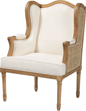 Feneno Oak Accent Chair