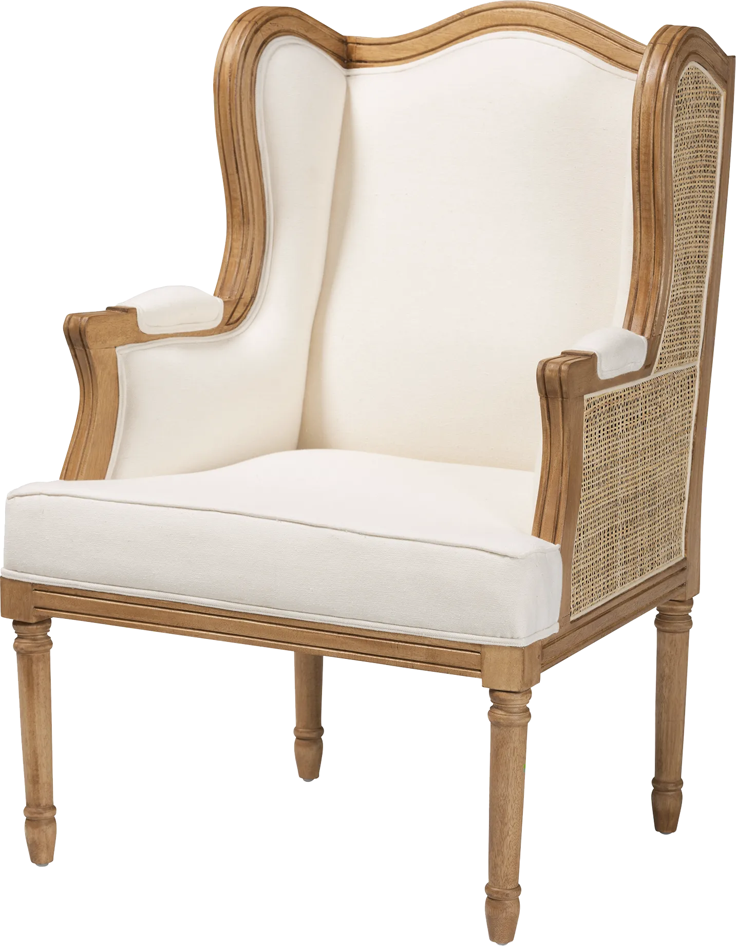 Feneno Oak Accent Chair - Image 1