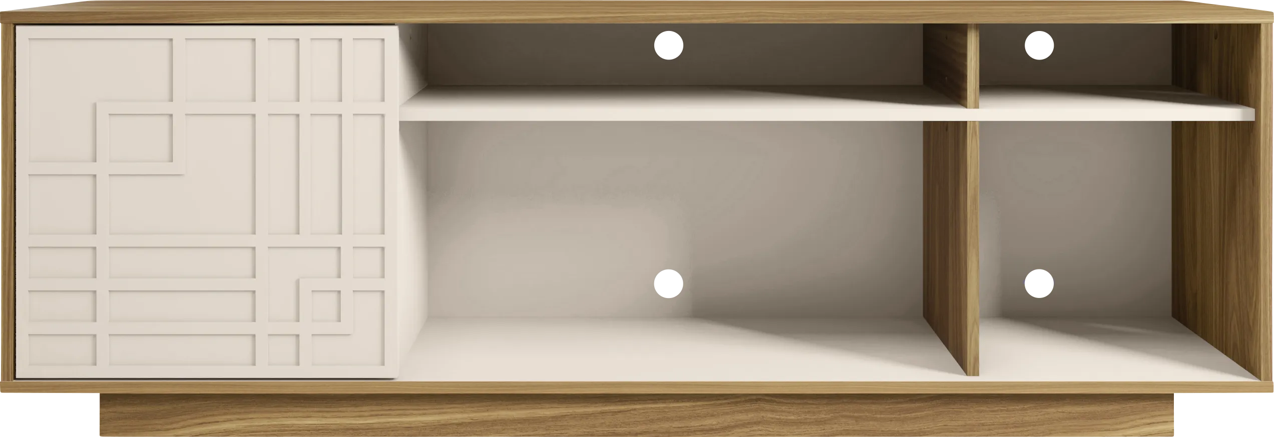 Percita Oak 63 in. Console - Thumbnail - Image 1