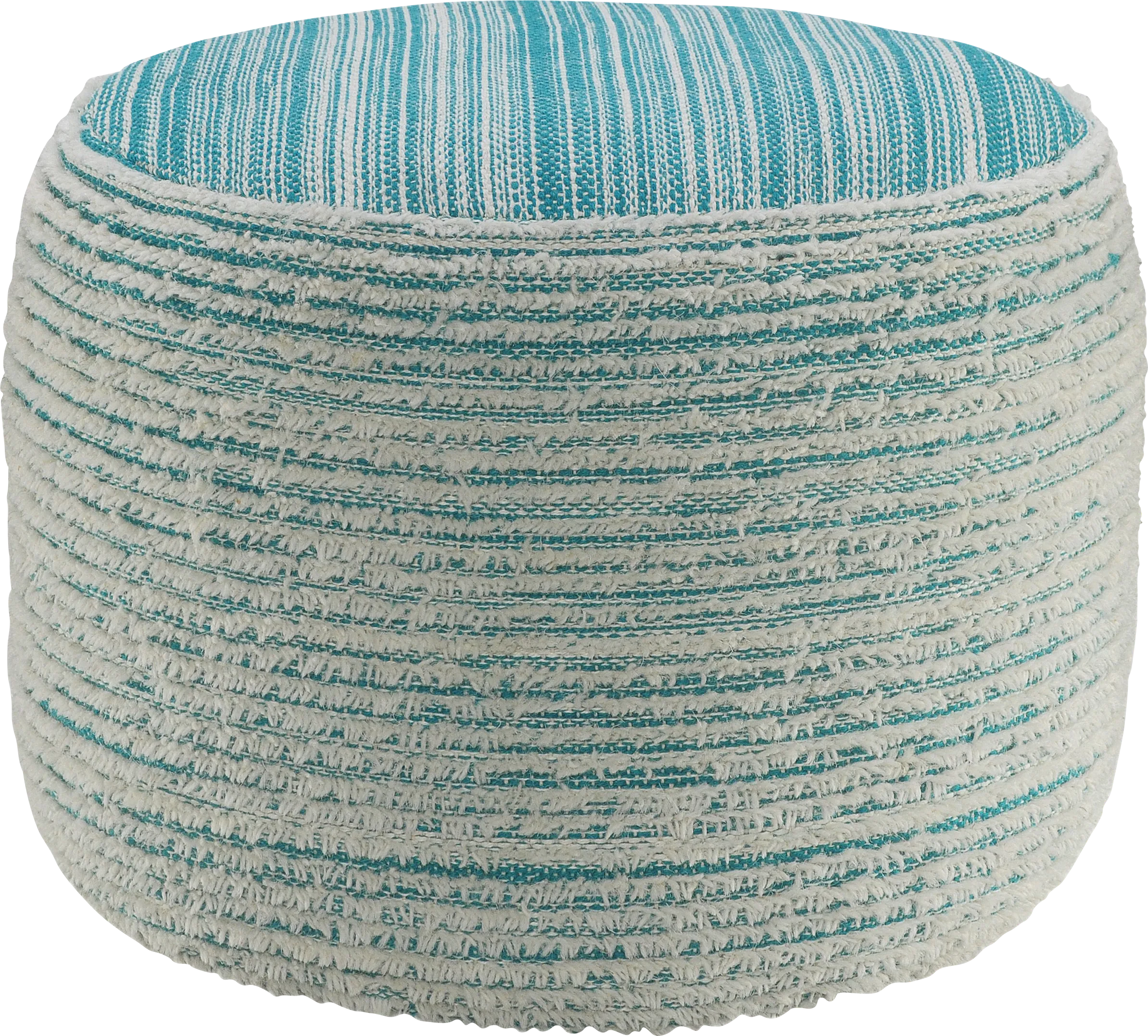 Cinnac Blue Pouf