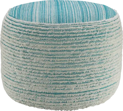 Cinnac Blue Pouf