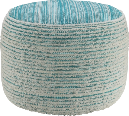Cinnac Blue Pouf