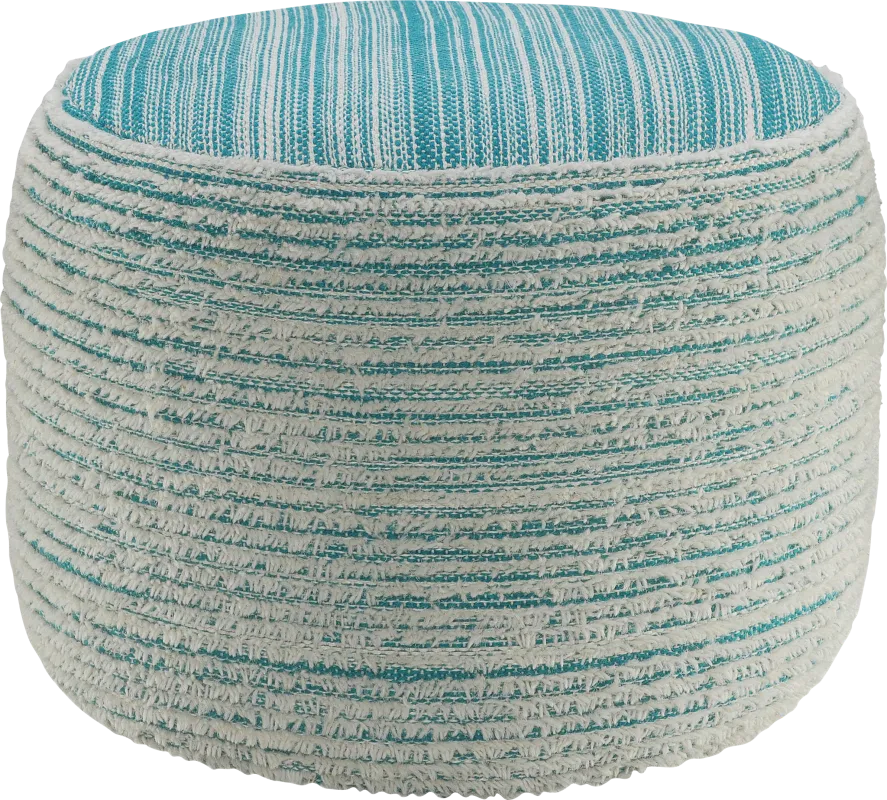 Cinnac Blue Pouf