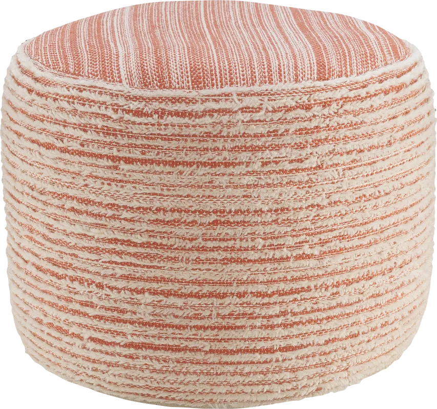 Cinnac Red Pouf
