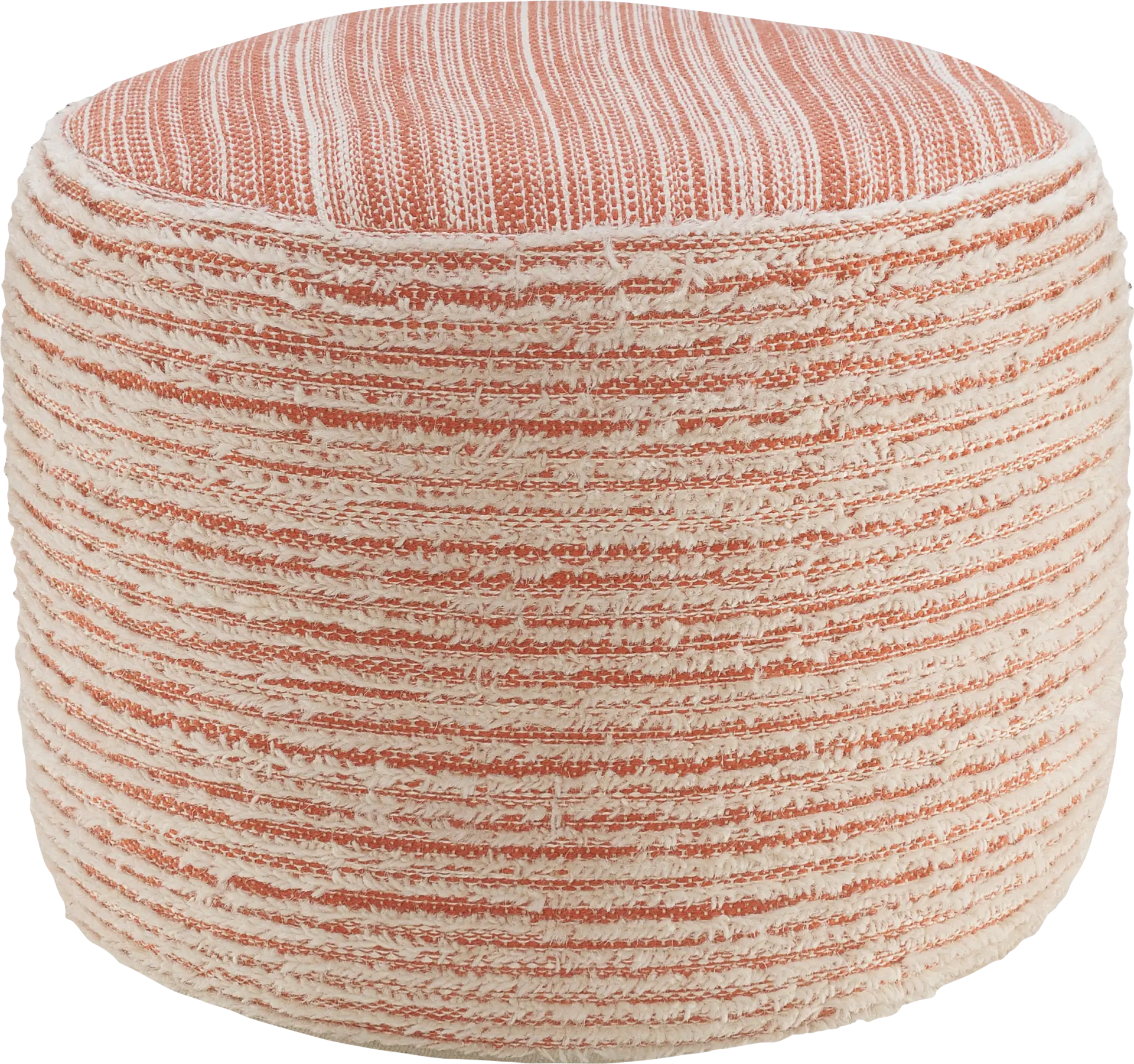 Cinnac Red Pouf