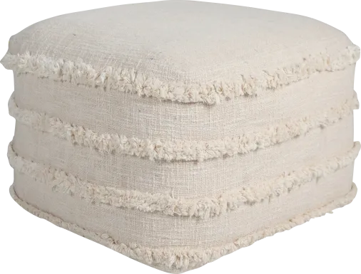 Patigi Cream Pouf