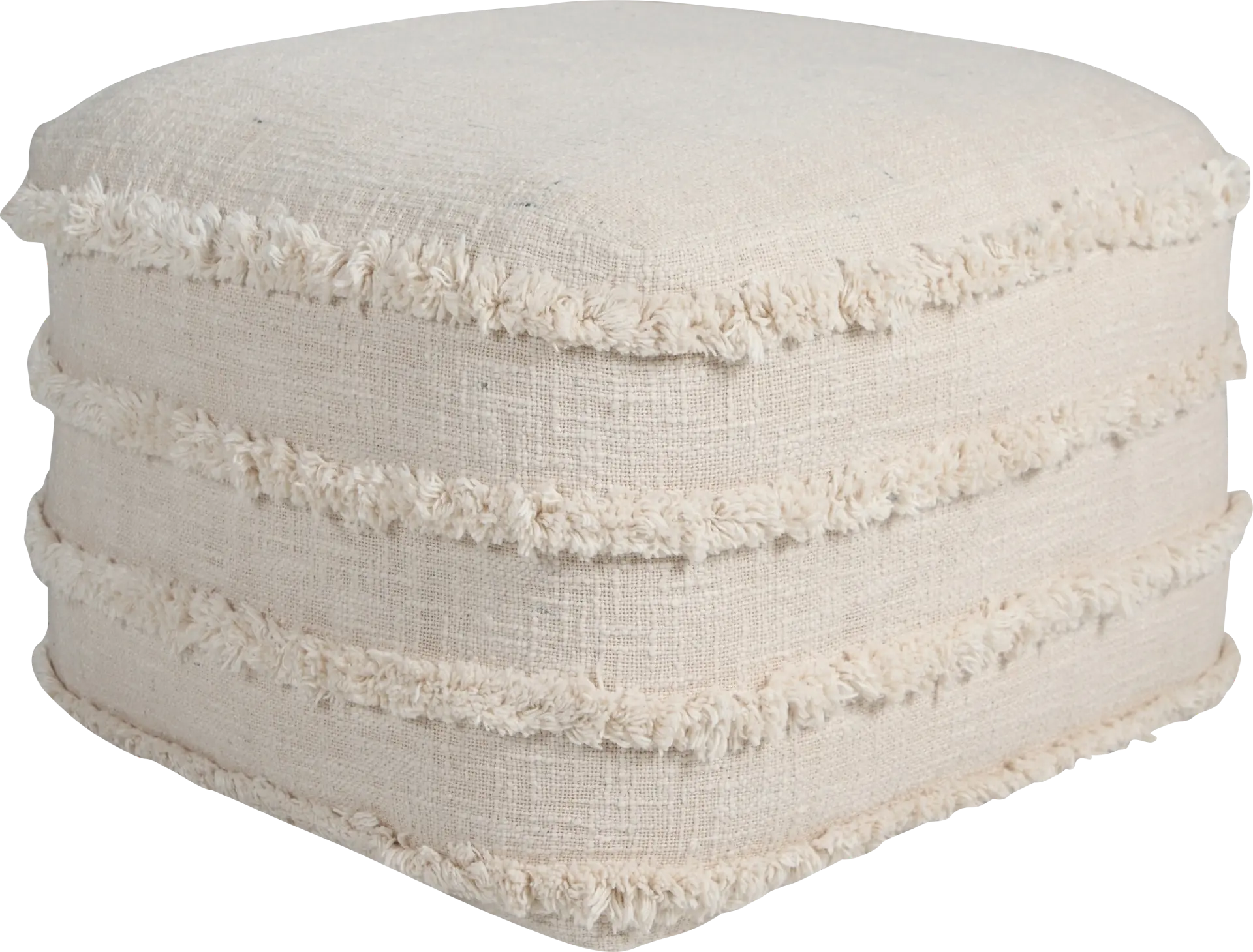 Patigi Cream Pouf