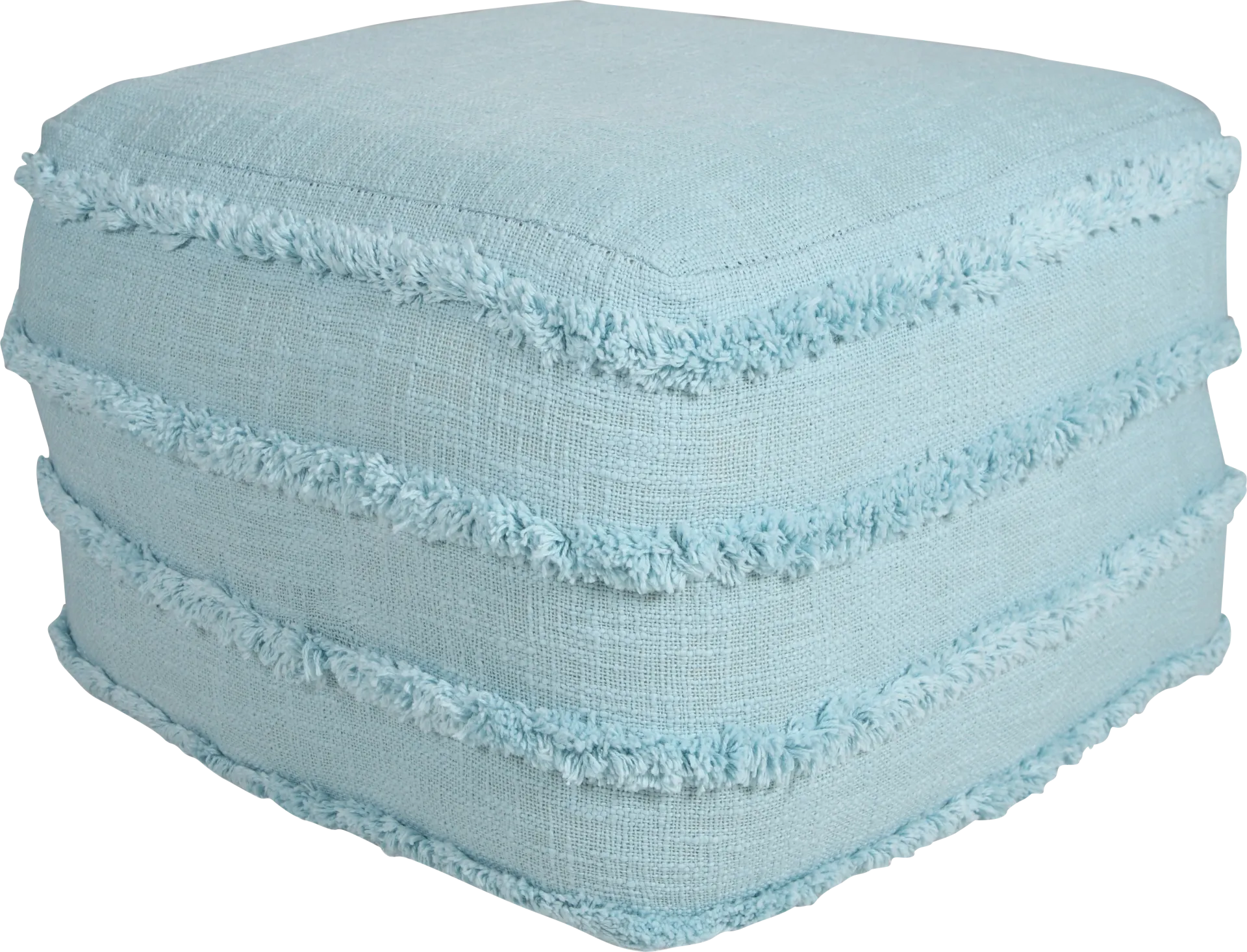 Patigi Blue Pouf - Image 1