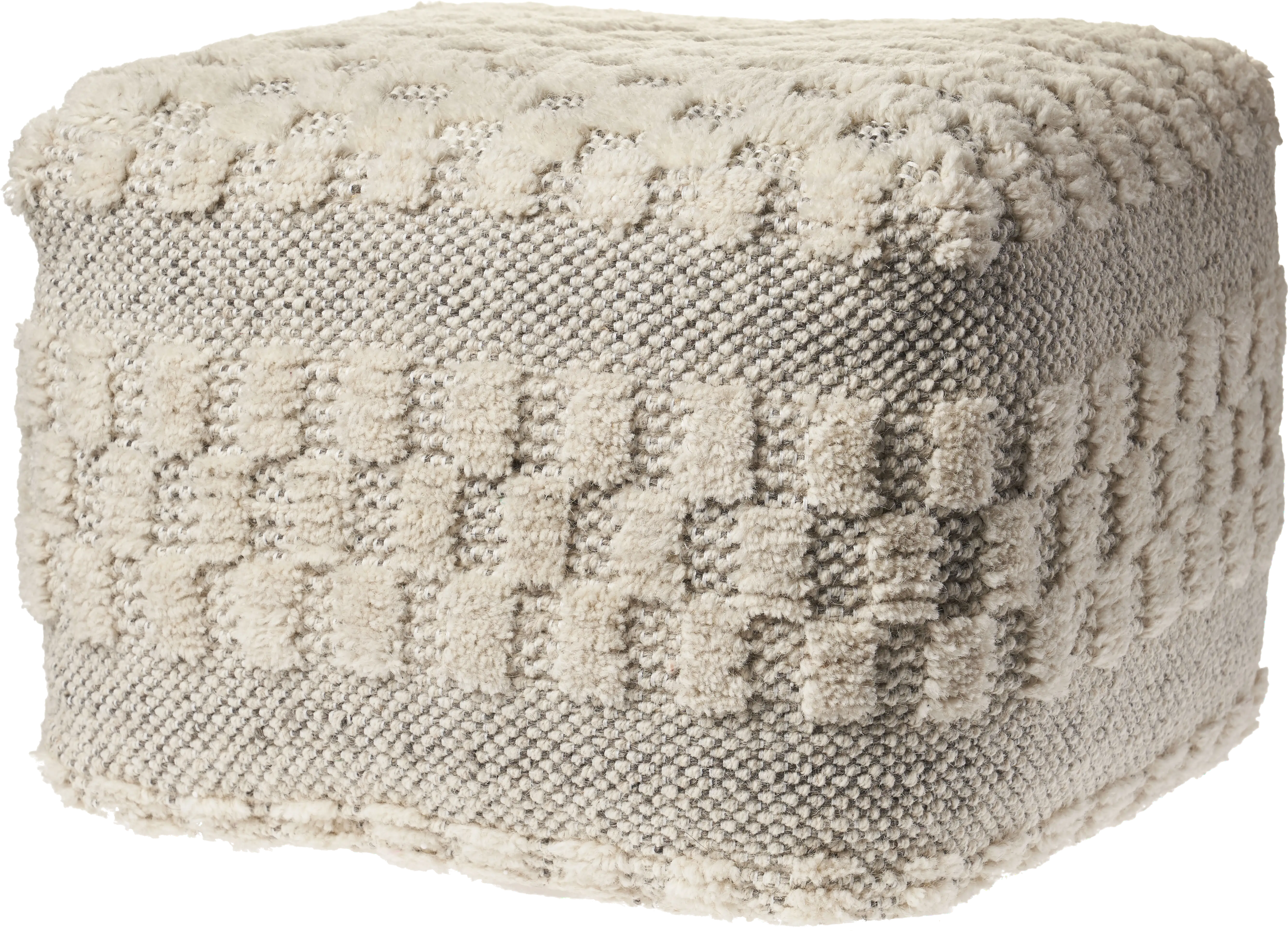 Wesaba Cream Pouf