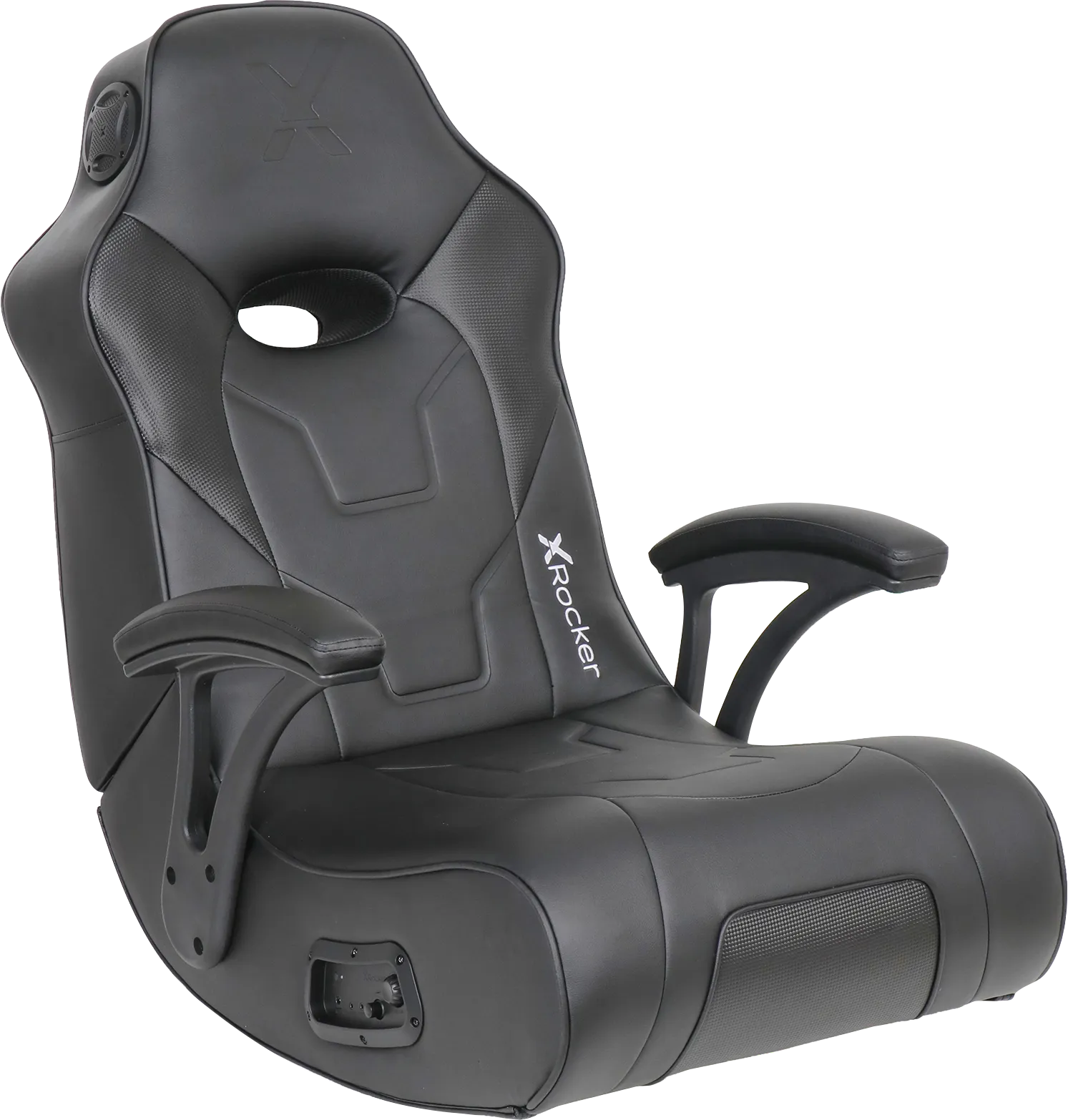 Kids Ludvig Black Gaming Rocker - Thumbnail - Image 1