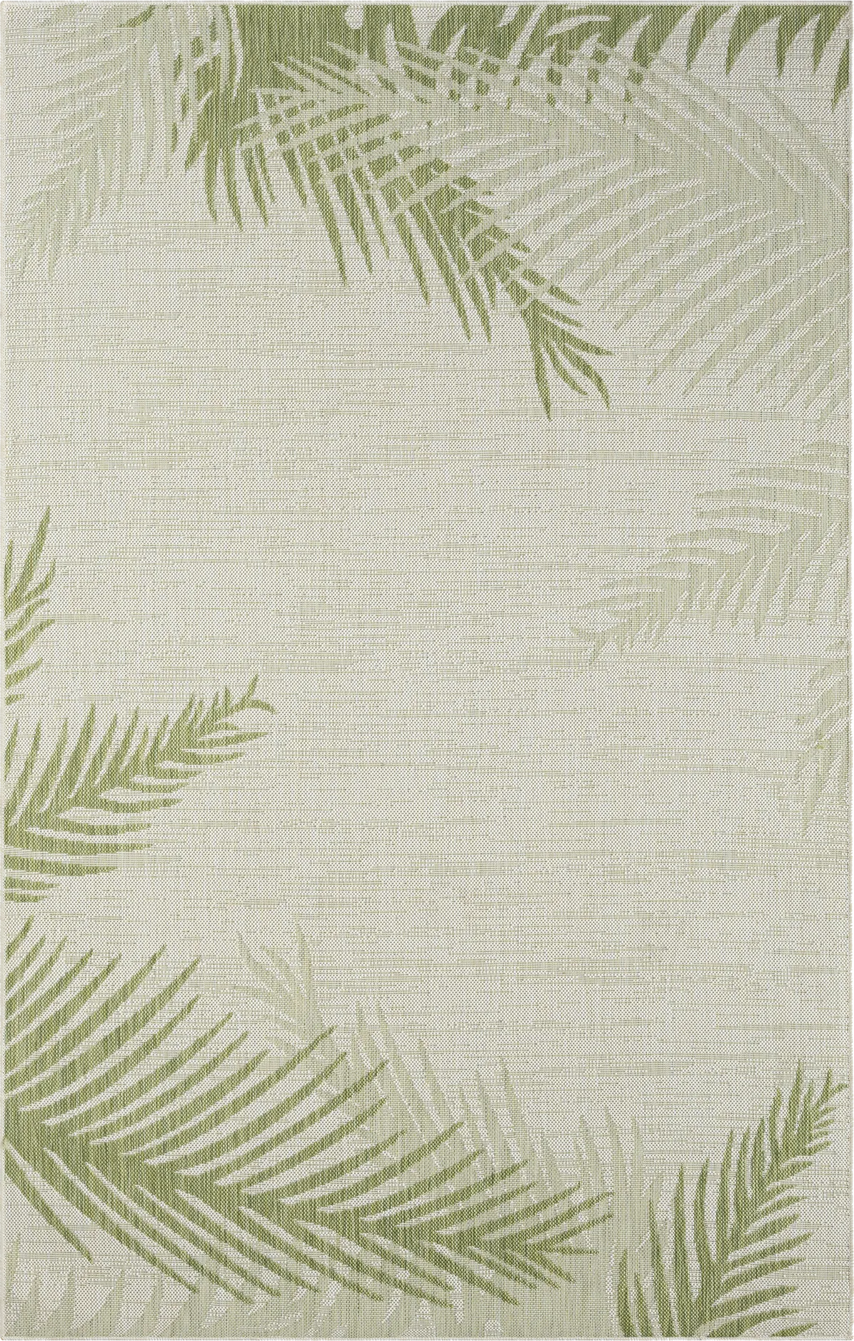 Derall Green 5' x 7' Indoor/Outdoor Rug - Thumbnail - Image 1