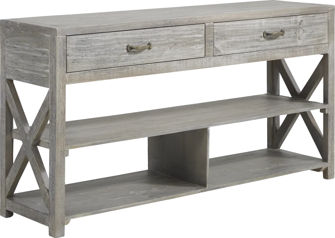 Savenay Gray Sofa Table