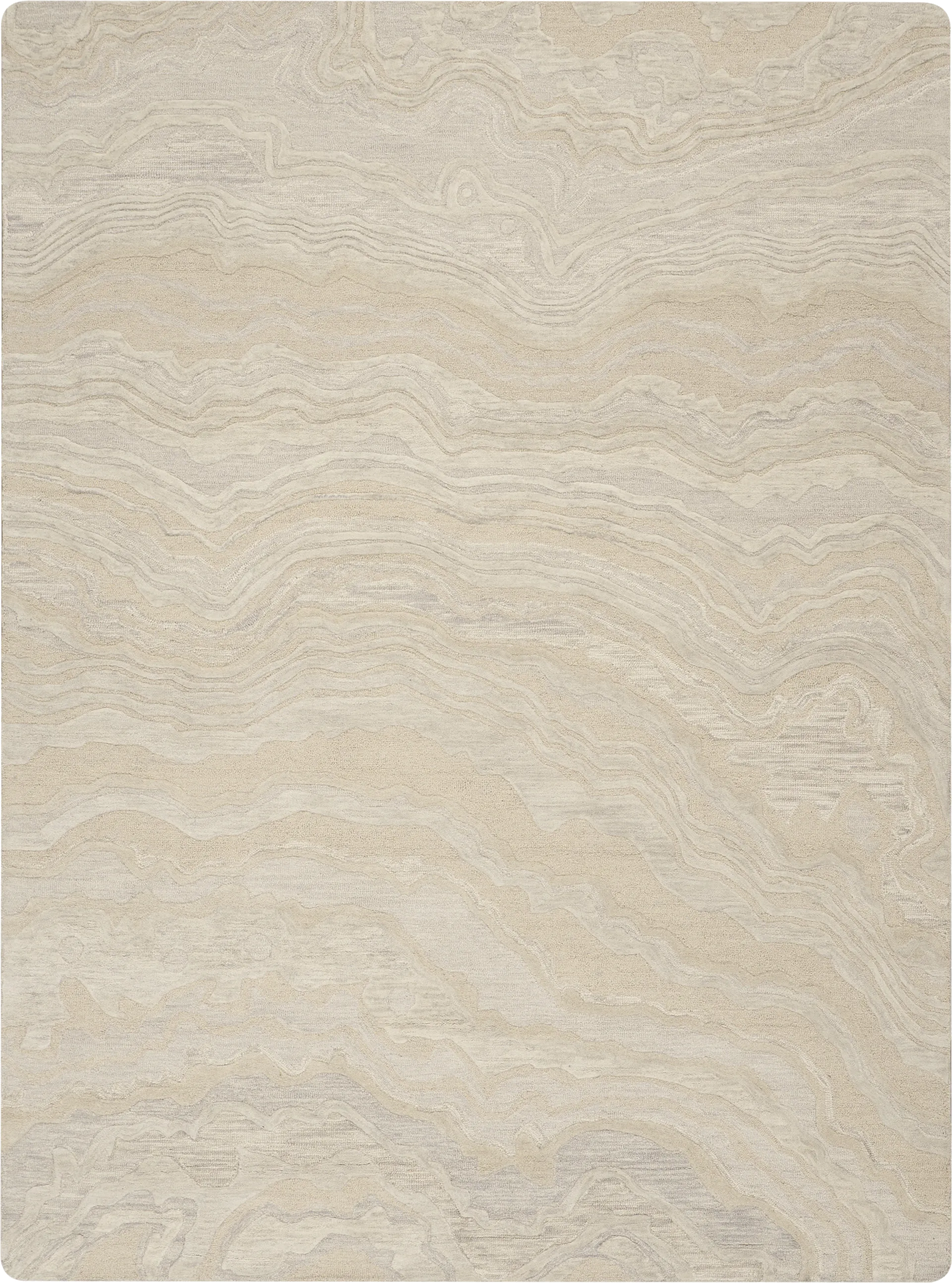 Azalea Beige 3'9 x 5'9 Rug - Image 1
