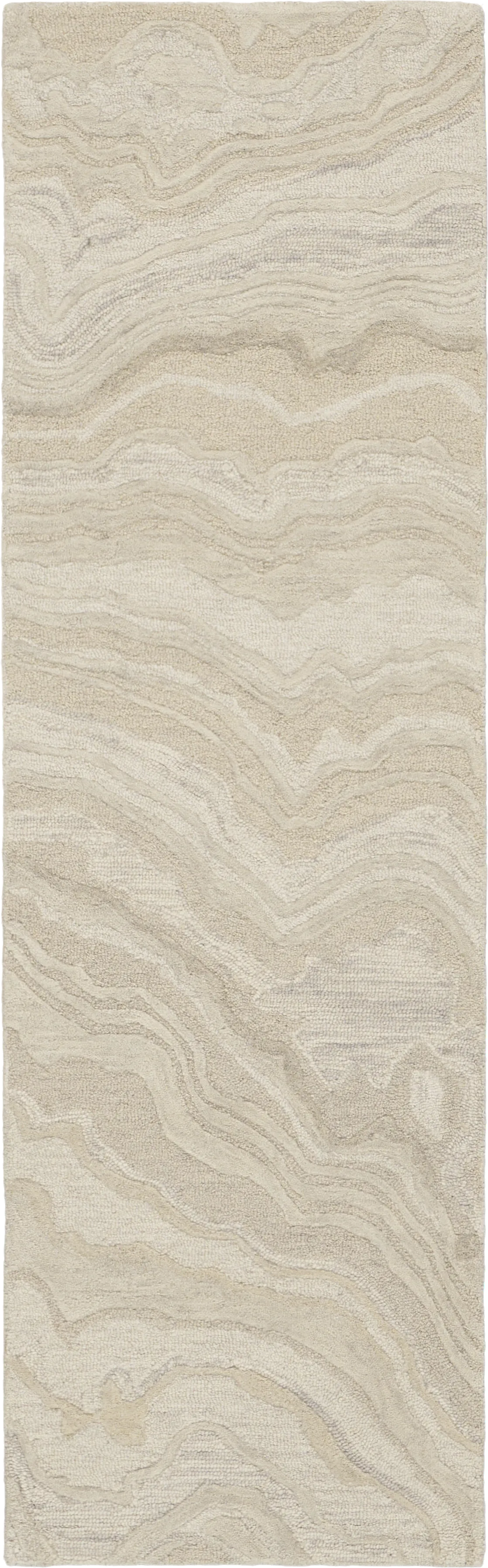 Azalea Beige 2'3 x 7'6 Rug - Thumbnail - Image 1