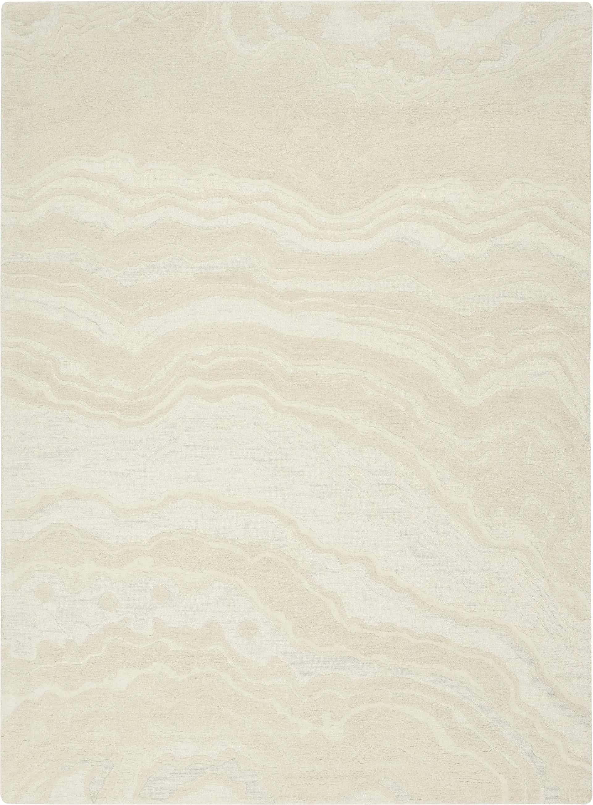 Azalea Beige 3'9 x 5'9 Rug - Image 1