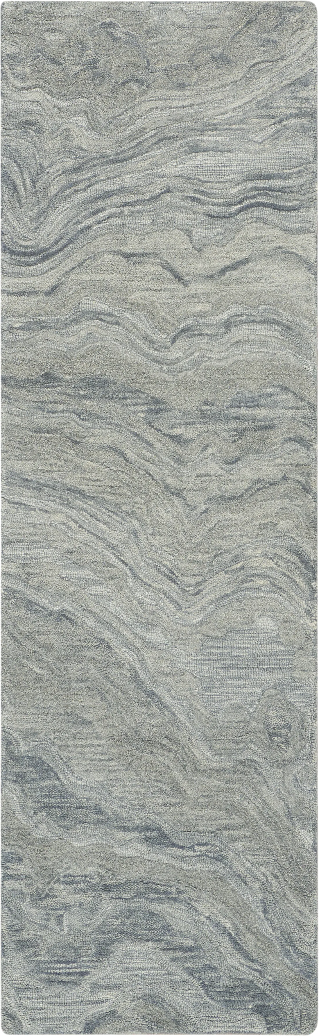 Azalea Blue 2'3 x 7'6 Rug - Image 1