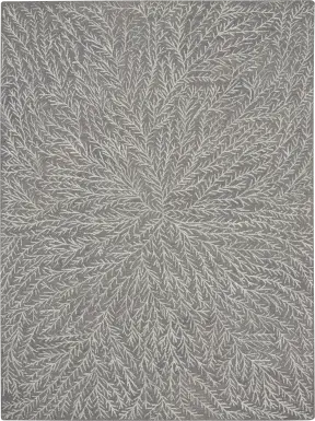 Vista Valley Gray 4' x 6' Rug
