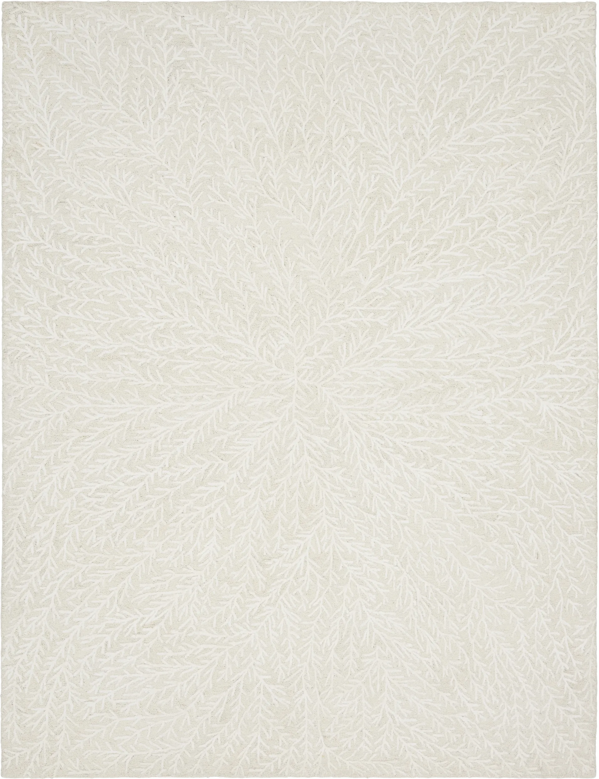 Vista Valley Ivory 5'3" x 7'3" Rug - Image 1