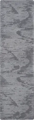 Silver Falls Blue 2'2 x 8' Rug