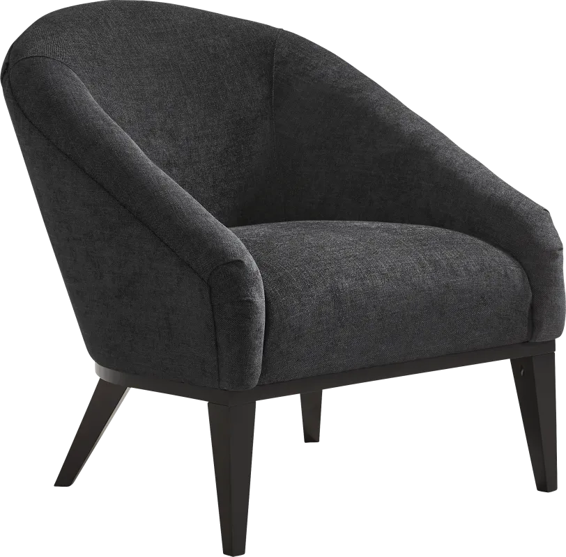 Jolie Black Accent Chair