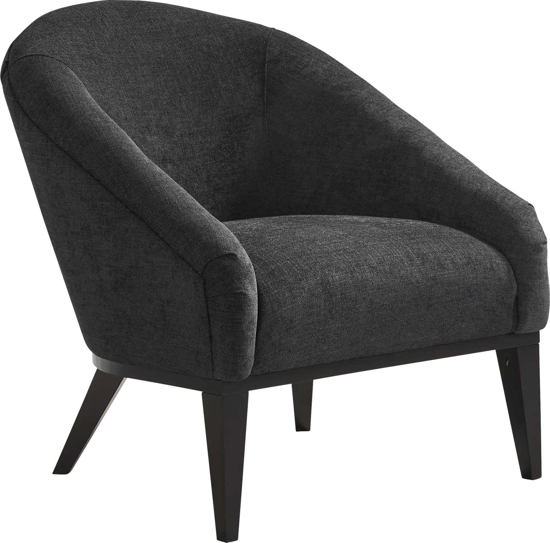 Jolie Black Accent Chair
