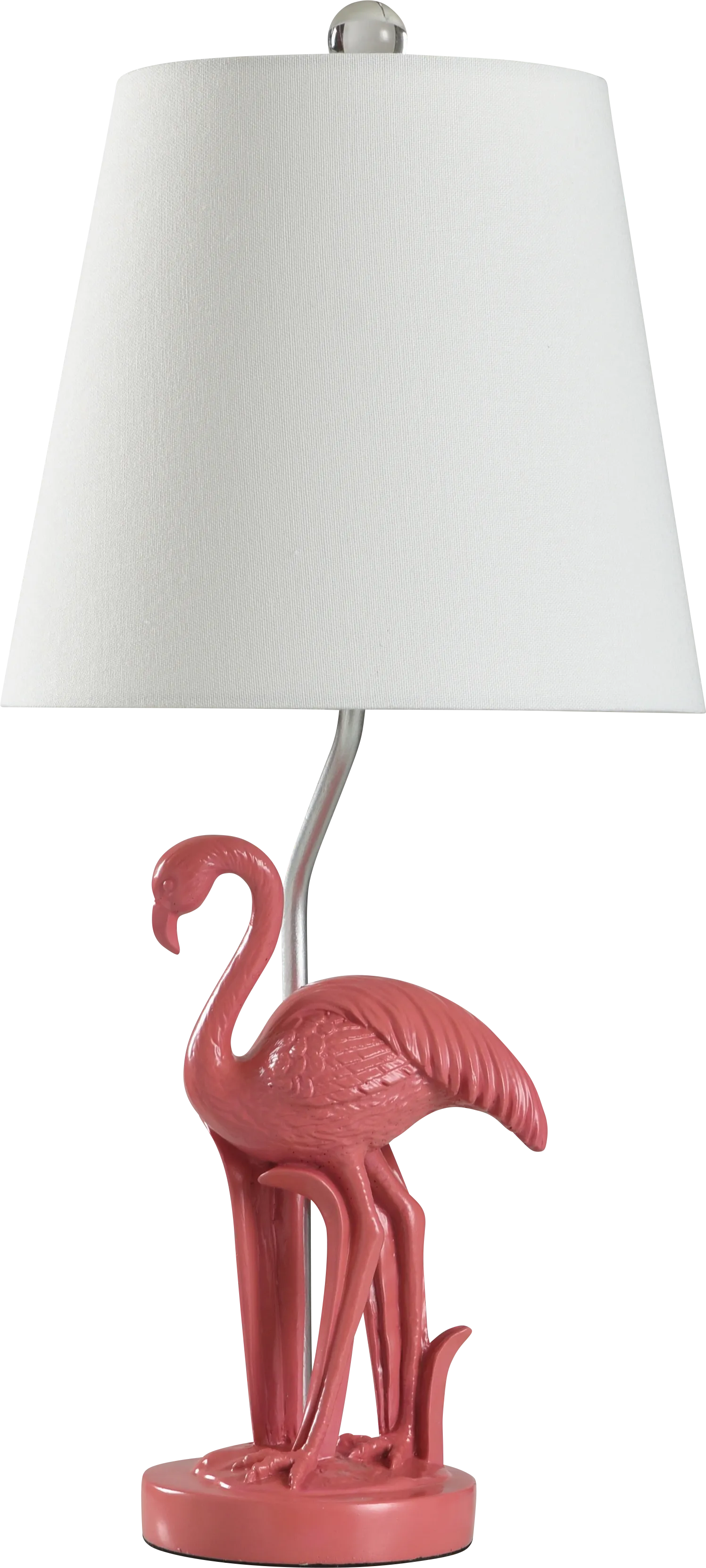 Kids Glam Pop Decor Pink Flamingo Table Lamp - Thumbnail - Image 1