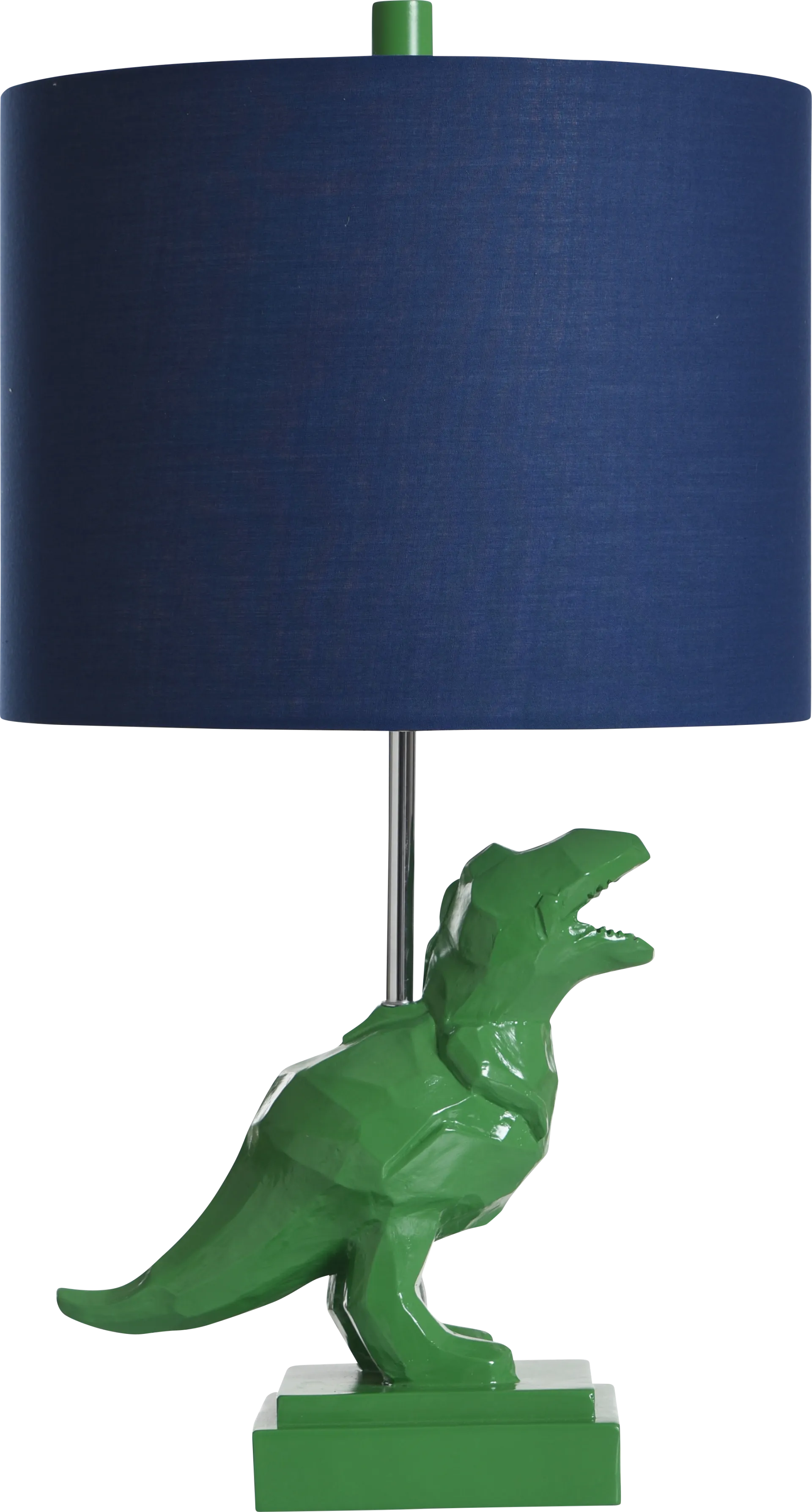 Kids Dinosaurs Decor Green Dinosaur Table Lamp - Image 1