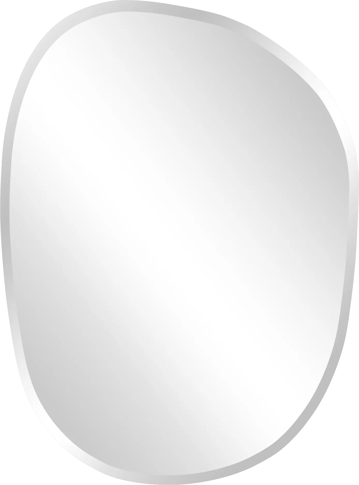 Ayse Gray Mirror - Image 1