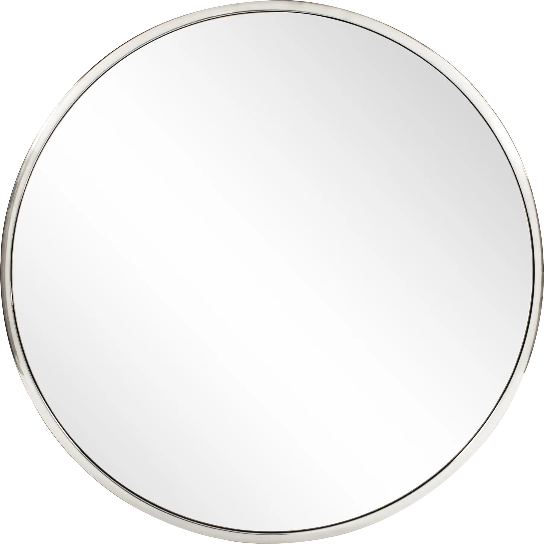 Chintal Silver Round Mirror