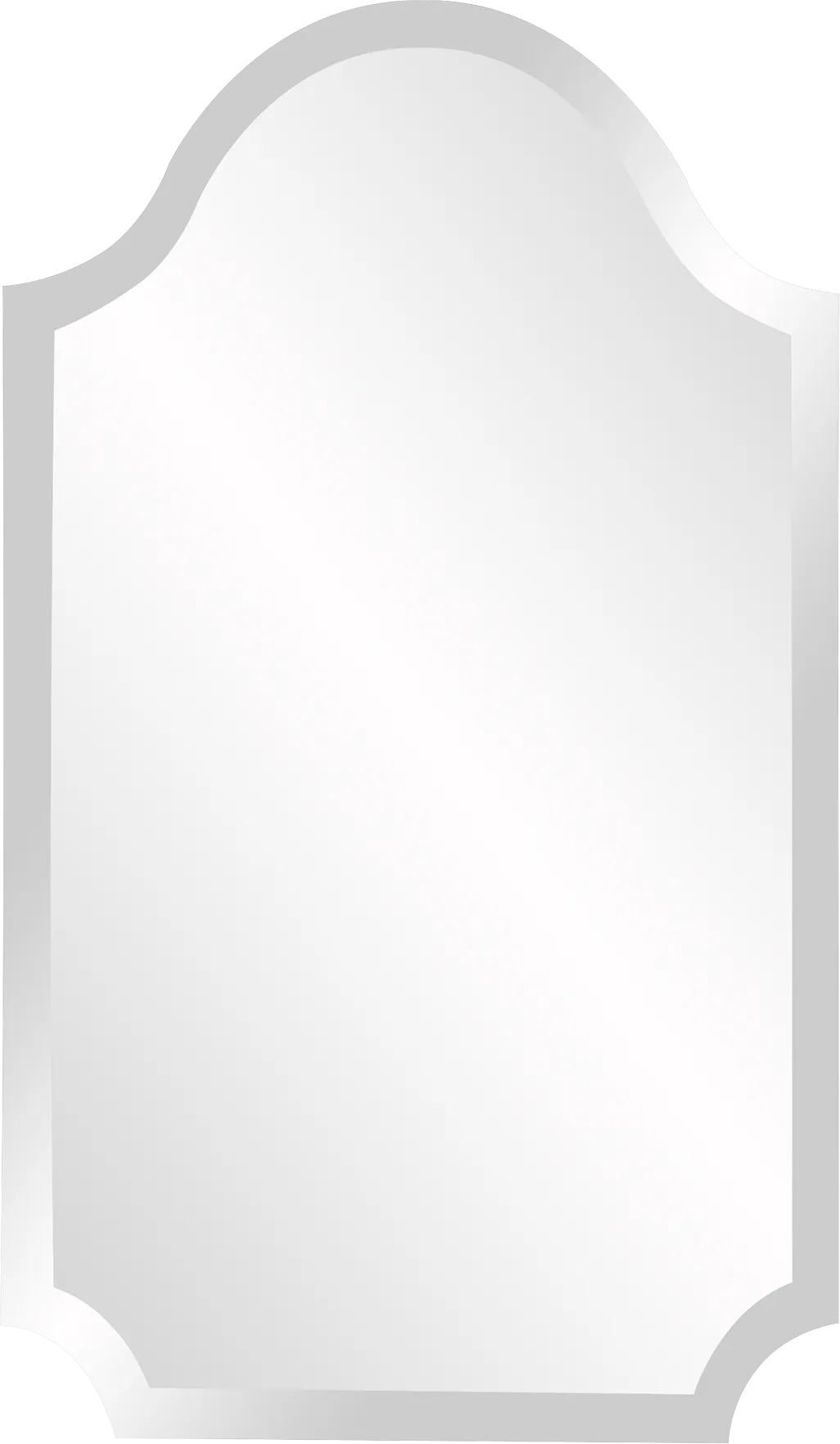 Olesia Gray Mirror - Image 1