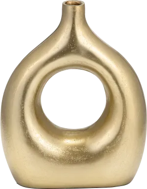 Kendvale Gold 10 in. Vase