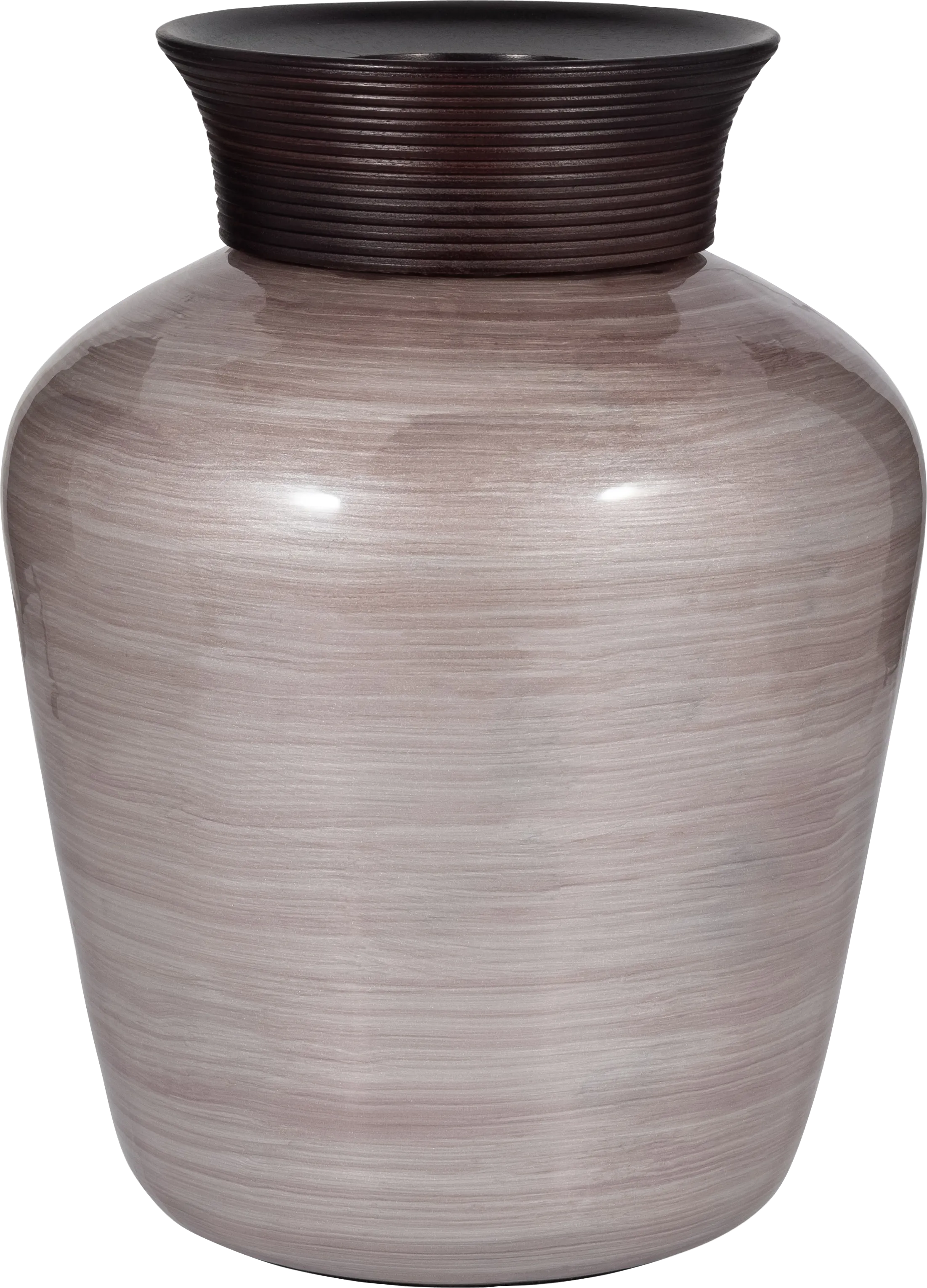 Muskegon Pink 16 in. Glass Vase - Thumbnail - Image 1