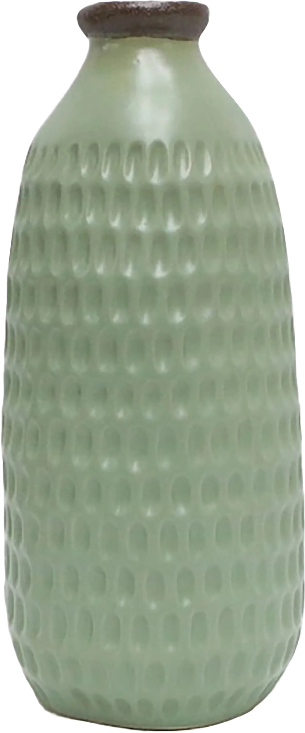 Moyne Green 16 in. Vase
