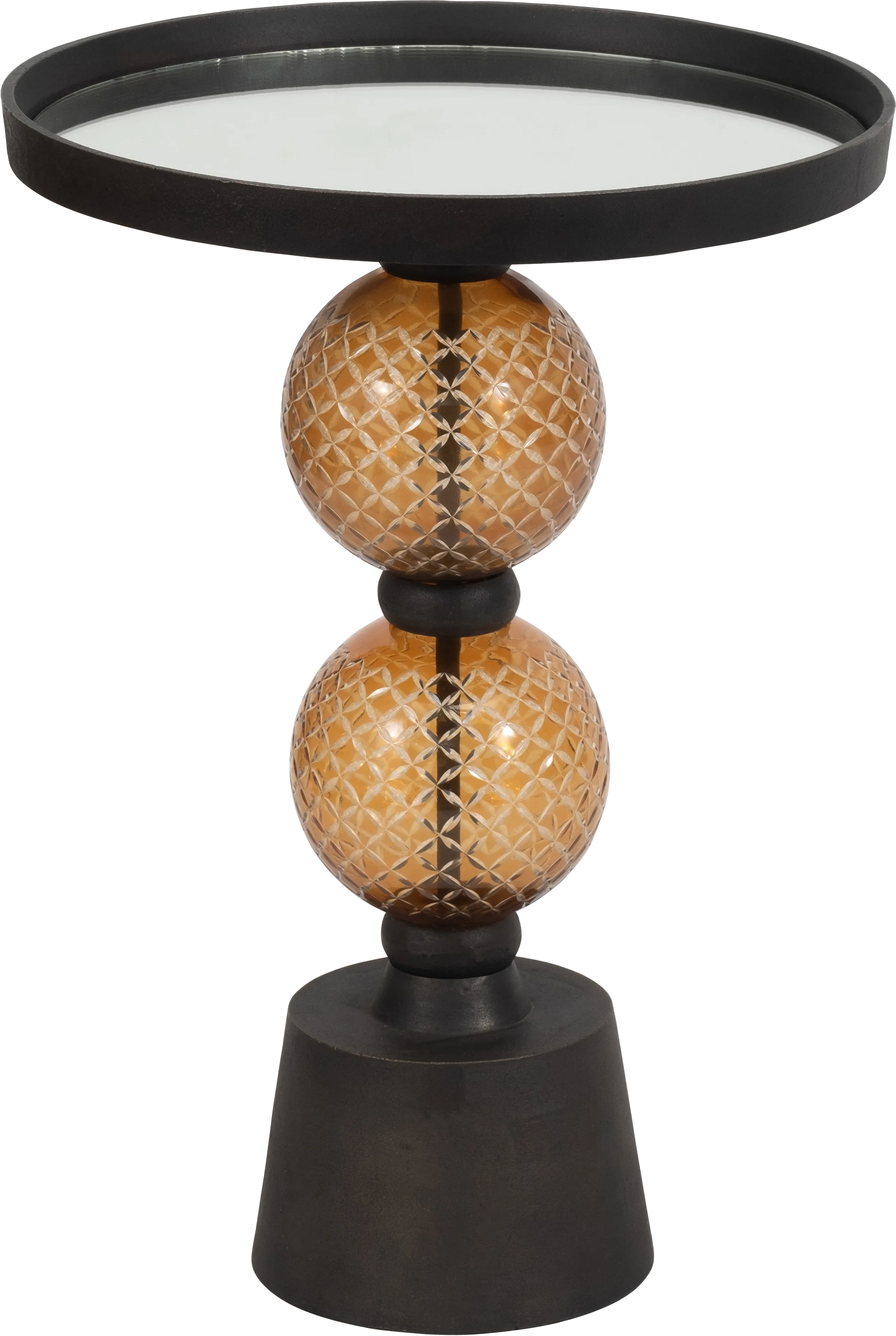 Kernstown Black 22 in. Side Table - Thumbnail - Image 1