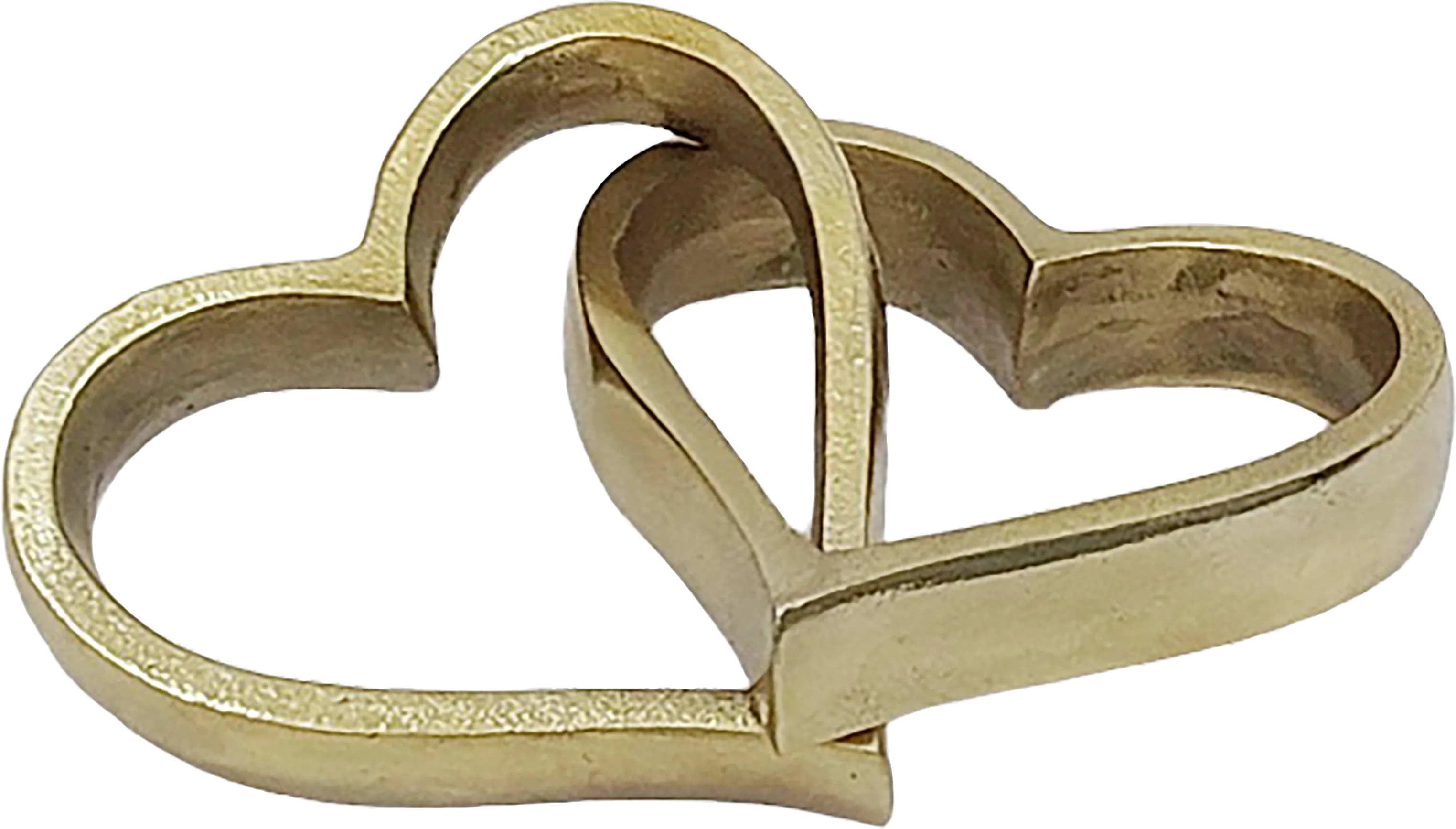 Kovencourt Gold Heart Link, Set of 2 - Thumbnail - Image 1