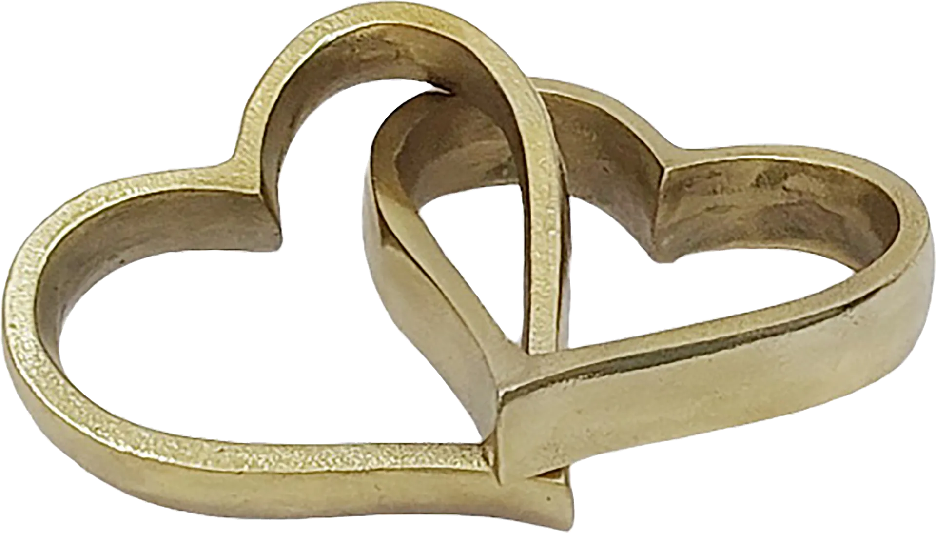 Kovencourt Gold Heart Link, Set of 2 - Image 1