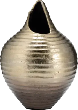 Allcante Gold 16 in. Vase