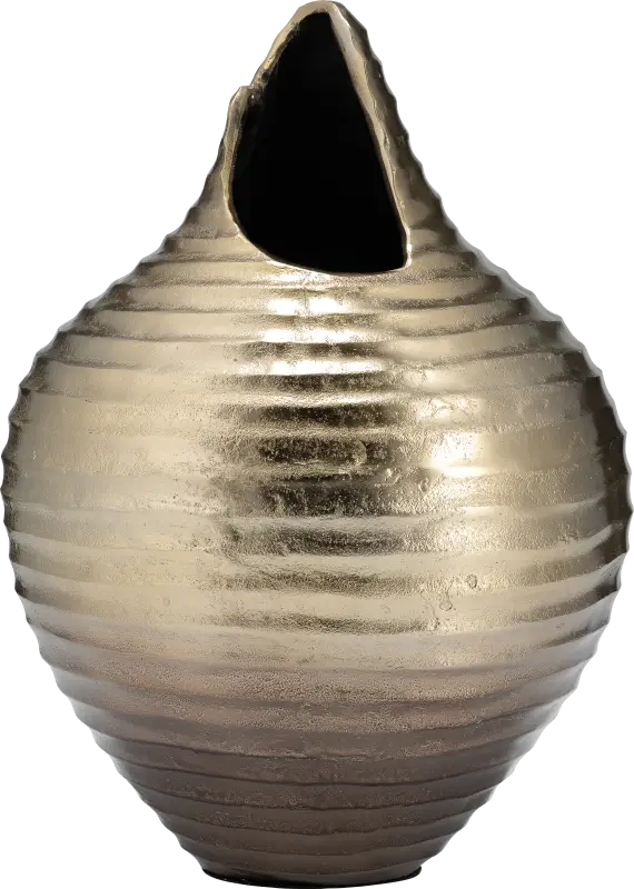 Allcante Gold 16 in. Vase