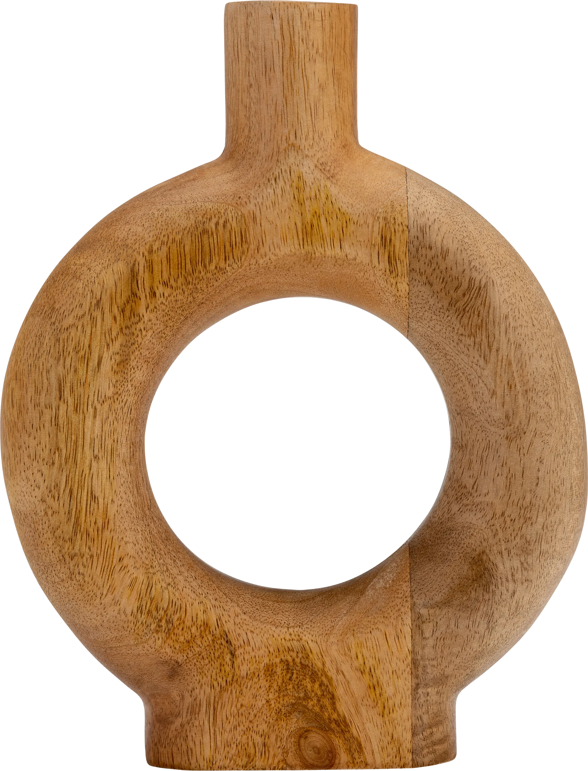 Bernell Brown 10 in. Vase - Image 1