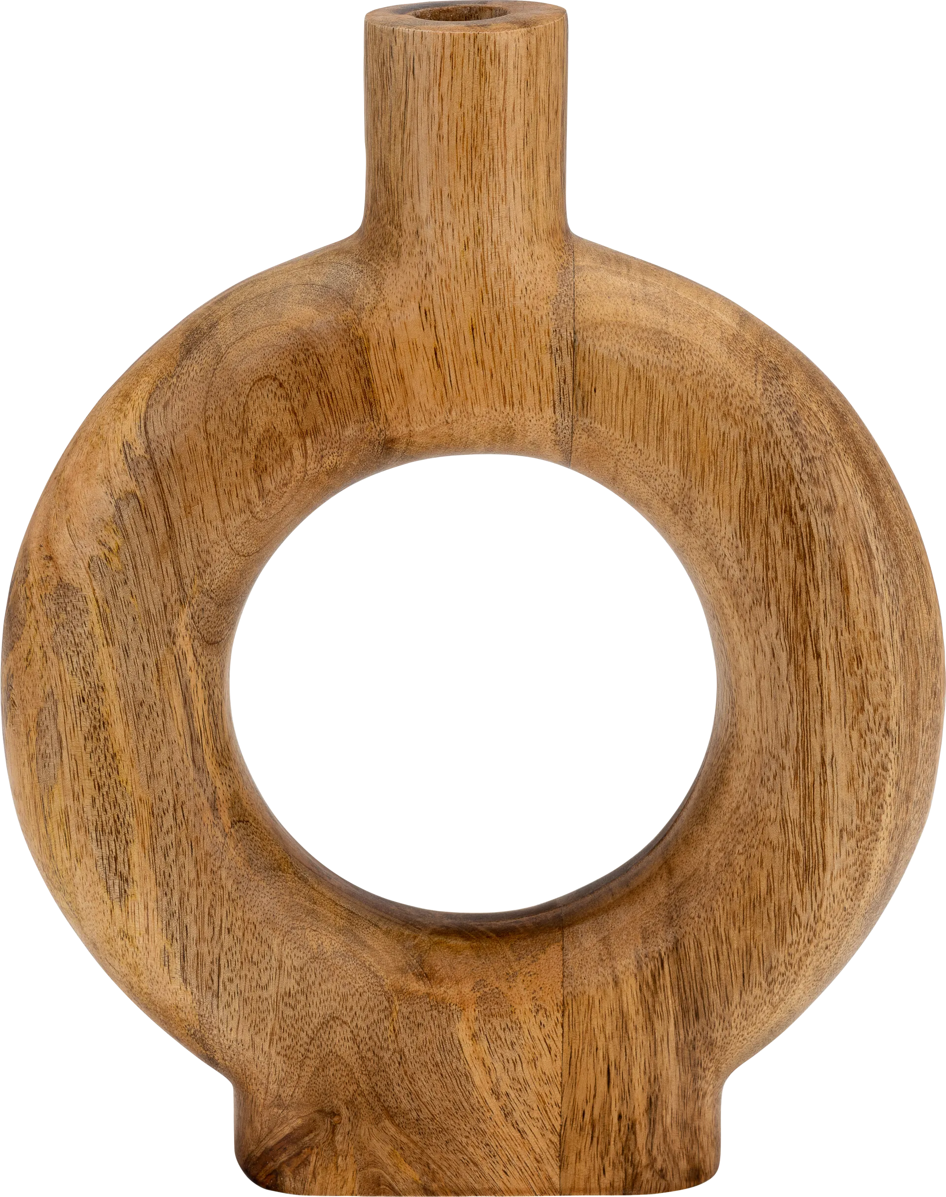 Bernell Brown 12 in. Vase - Image 1