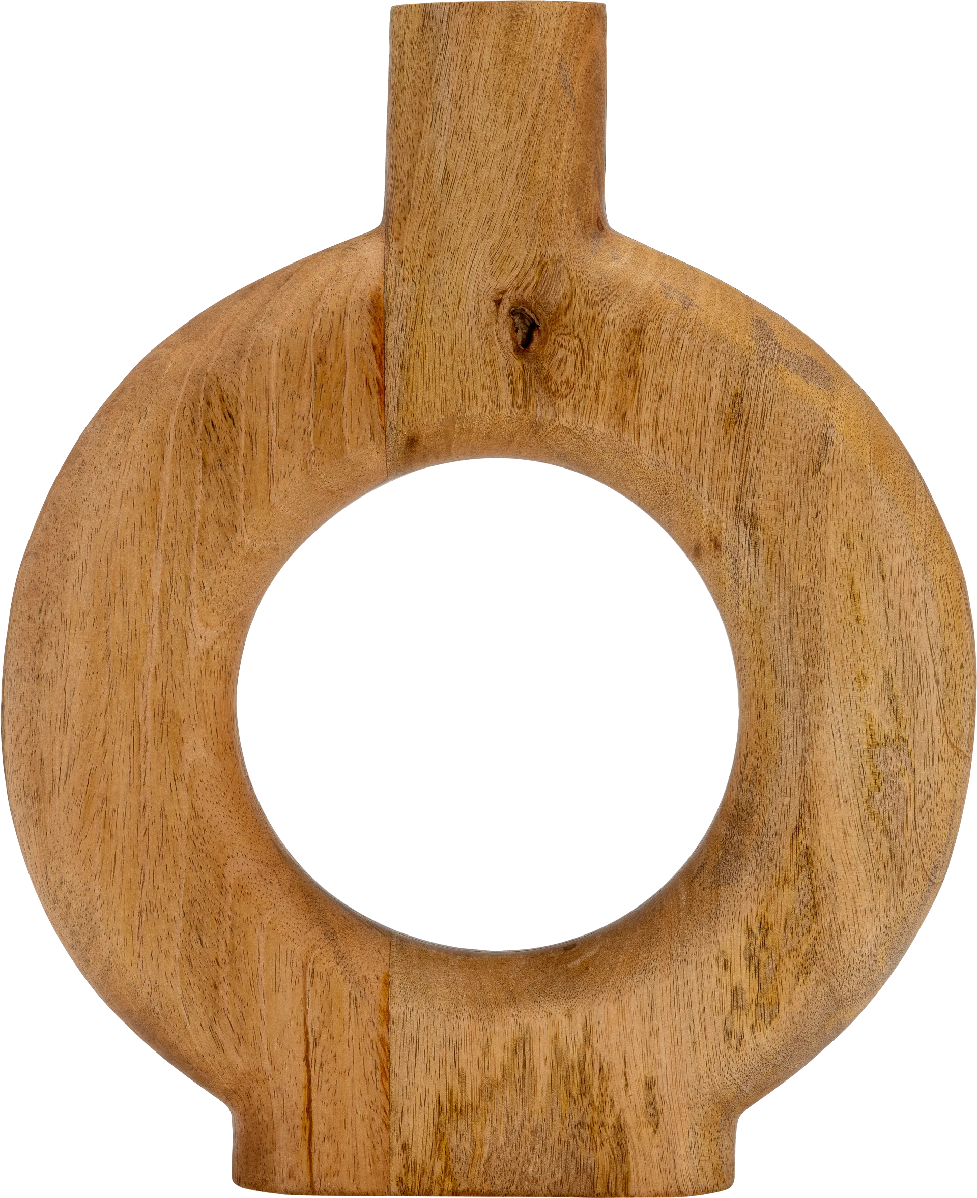 Bernell Brown 14 in. Vase - Image 1